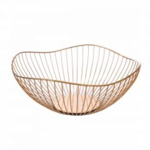 Декоративна корзина MORO Elegant золота 25см M-3099GL