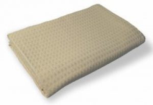 Вафельное покрывало-пике Home Line. Бежевое-180х200