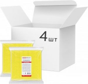 Упаковка салфеток PRO service Optimum целлюлозных 4 пачки по 5 шт Желтых (19300701)