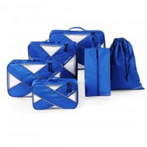 Комплект дорожных органайзеров для путешествий 6 шт P.Travel Синий (PT109)