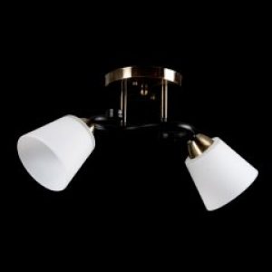 Люстра потолочная SVET на два плафона SH-67472/2A AB+BK