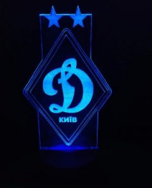 3d-светильник ФК Динамо Киев