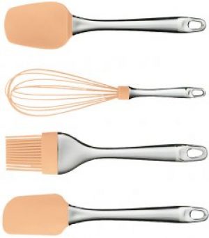 Набор кухонных принадлежностей Maestro оранжевый 4 предмета (MR1590 о)