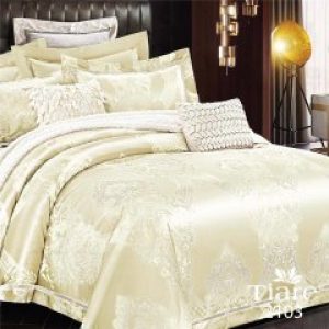 Постільний комплект Viluta Tiare 2103 сатин жакард євро