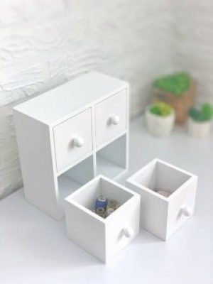 Шкатулка Wooden Organizer для шитья