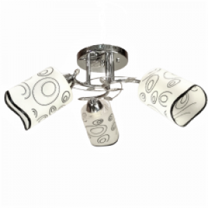 Современная стильная люстра на 3 плафона Sirius 194403/3