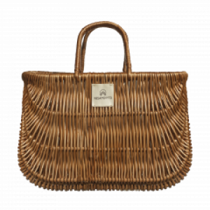 Большая корзина для пикника Nesamovyto из лозы со съемной подкладкой-чехлом