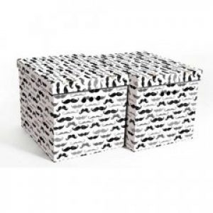 Набор картонных ящиков для хранения XL усы 2шт 1217.30 Global-Pak (Польша)