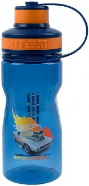 Бутылочка для воды Kite Hot Wheels Синяя 500 мл (HW21-397)