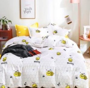 Комплект постельного белья Zastelli Бязь Bees 175x210 (2500000992155)