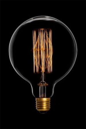 Ретро лампа накаливания Эдисона TSM G125 40W bronze (TSM-G125)