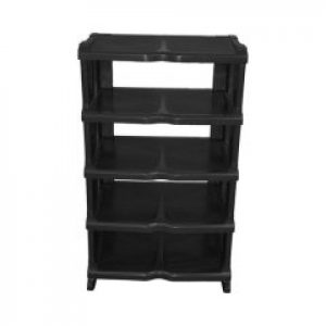 Полочка для обуви PROFF Премиум 31.5 х 49 х 84.5 см черная