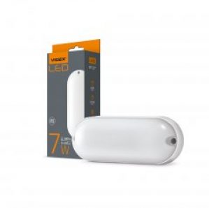 Світильник LED ЖКХ накладний овальний 7W 5000K 220V VL-BHO-075PW VIDEX