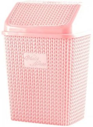 Корзина для мусора Violet House 0026 Виолетта 35х24х18 см 10 л Розовый (0026 Виолетта PINK 10 л)