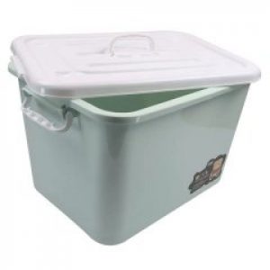 Контейнер Delsia для речей на колесах 8822 пластик 50л бірюза