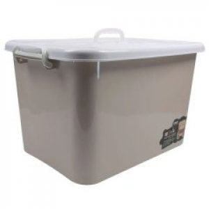 Контейнер Delsia для речей на колесах 8822 пластик 50л беж