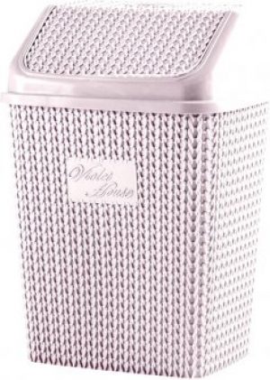 Корзина для мусора Violet House 0026 Виолетта 10 л 35х24х18 см Powder (0026 Виолетта POWDER 10 л)
