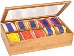 Коробка-шкатулка Gräwe из бамбука для хранения чая