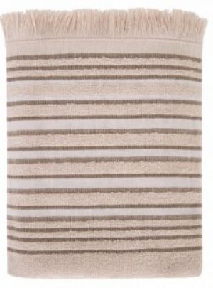 Махровое полотенце Irya Serin bej 75х140 (svt-2000022232333)