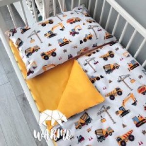 Детское постельное бельё в кроватку Warmo Стройка ()