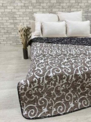 Покрывало-одеяло стеганое двухсторонние Kugulu Вензель 180x220 см