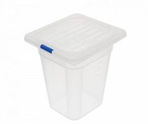Контейнер для хранения с крышкой полипропилен 1/6 200 мм