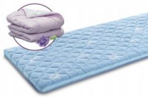 Топпер Dormeo Ролл Ап Зеленый чай 60х200 см Голубой