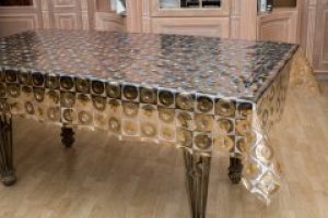 Скатерть силиконовая MEIWA "СТЕЛЛАР 3D" 110х140см (2901-3)