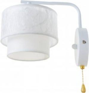 Бра Brille BKL-499W/1 E14 CH+WT (29-139)