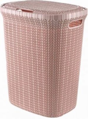 Корзина Hobby Life для белья 55 л розовый (081076)