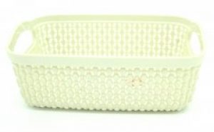 Корзина Hobby Life ажур Капля S кремовый (041245)