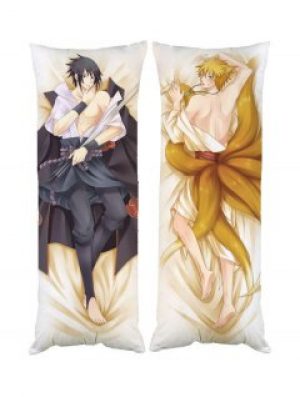 Дакимакура Наруто Саске двухсторонняя 40х100 см со съемной наволочкой (dak0249)