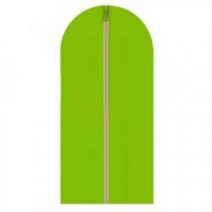 Чехол для упаковки и хранения одежды и костюмов Hanger на молнии флизелиновый 60х90 см салатовый (300-01-03)