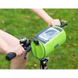 Велосумка на руль под смартфон (Зеленая)