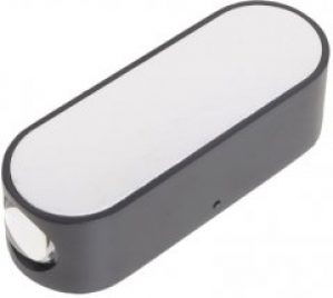 Фасадный светильник Brille AL-292/2х3 Вт WW COB IP65 BK/WH (34-337)