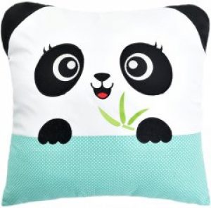 Подушка IDEIA Панда 45х45 Мятная (4820227282234)