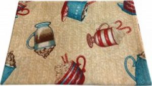 Вафельное полотенце Зоряне Сяйво Чашки 45х60 (911_Чашки)