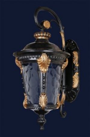 Уличный светильник Levistella 760VDJ006-M-W GB+BK 50х28х22 см черный