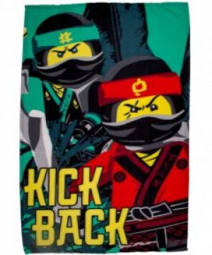 Детский флисовый плед Character World LEGO Ninjago Ниндзяго 100х150 см