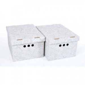 Набор картонных ящиков для хранения А4