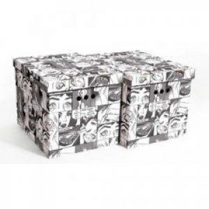 Набор картонных ящиков для хранения XL