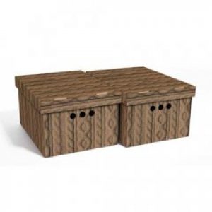 Набор картонных ящиков для хранения А4