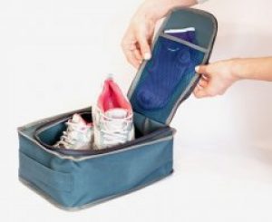 Дорожный органайзер для обуви Organize C018 серый - (NT176297)