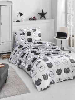 Комплект постельного белья Lighthouse Ranforce Lovely Cats 160х220 (2200000550880)