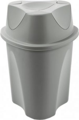 Ведро для мусора Planet Twist 23 л Серое (6883kmd)