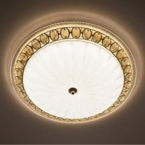 Потолочный светодиодный светильник LUMINARIA CASABLANCA GOLD 72W R515 ON/OFF WHITE 220 IP20