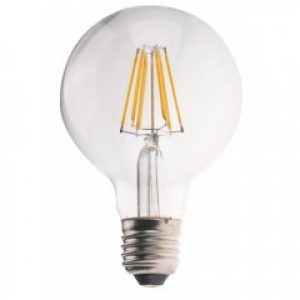 Светодиодная лампа Strong Led Light G80 10W (1000Lm) 3000K прозрачная (ALD-BLG8012C)