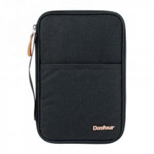 Органайзер документов Travel Dasfour 25х17х2 см Чёрный (23288)
