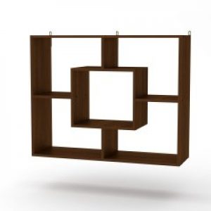 Полка настенная Компанит П-7 орех экко