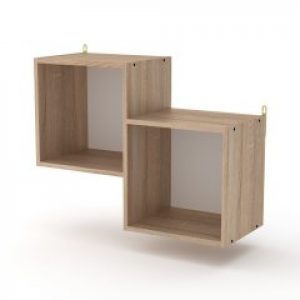 Полка настенная Компанит П-2 дуб сонома